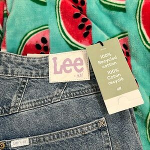 MOM jeans H&M collab with LEE NWT
